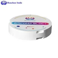 Vita 16 skyggðir sirkonsteinar